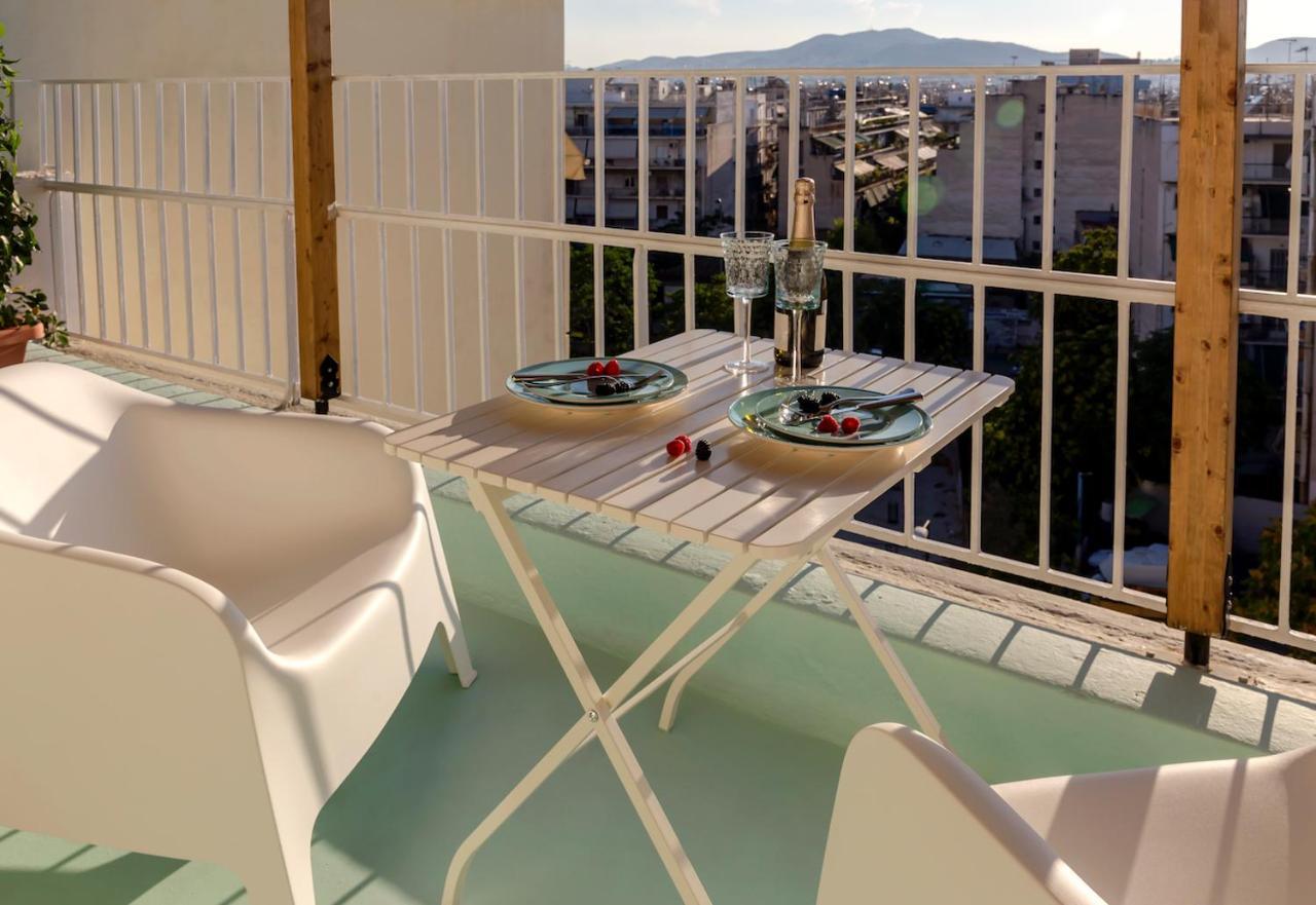 Blue And White Apartment Vipgreece Athen Eksteriør bilde