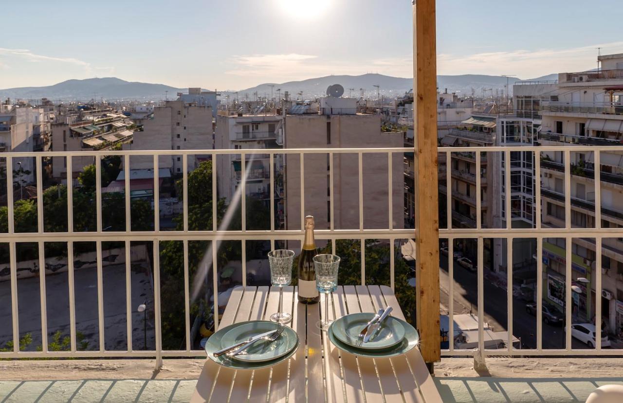Blue And White Apartment Vipgreece Athen Eksteriør bilde
